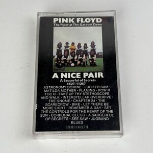 Pink Floyd A Nice Pair A Saucerful Of Secrets Cassette Tape EMI Records Vintage